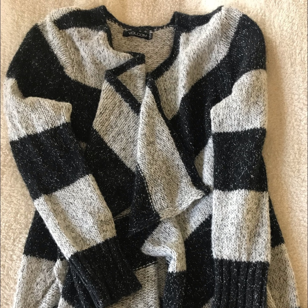 Volcom open knit cardigan